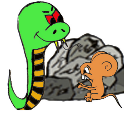 cuento: Bruno, el ratón astuto - con la serpiente